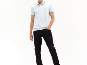 Мужское поло Lacoste стандартного кроя