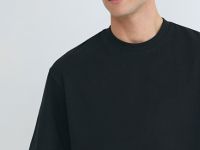 Футболка из плотного хлопка, Черный