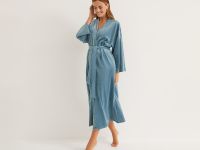 Халат Роскошь/Lusso, голубой