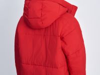 Утепленная куртка свободного силуэта