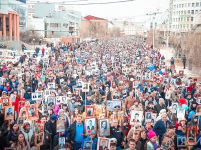 Где и как пройдет «Бессмертный полк» в Якутске