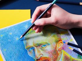 Набор карандашей цветных Finenolo 48 цветов в металлическом пенале