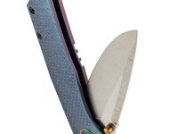 Складной нож Assassin knives Argo 2.0, сталь M398, рукоять титан