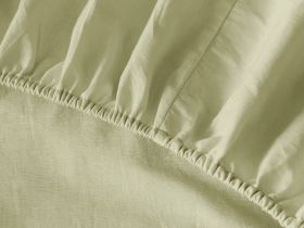 Простыня на резинке Green chantilly