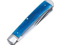 Нож складной Cold Steel Trapper, сталь 8Cr13MoV, рукоять кость, синий