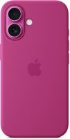 Клип-кейс Apple Silicone с MagSafe для Apple iPhone 16 Розовый