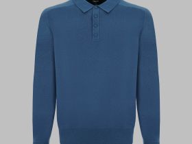 Джемпер-поло с шерстью