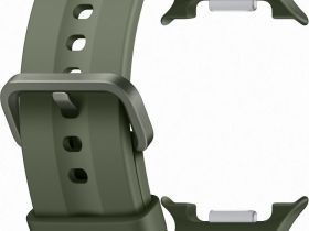 Ремешок Samsung Galaxy Watch9|Galaxy Watch8|Galaxy Watch8 Classic Sport Band, 20 мм, S/M оливковый