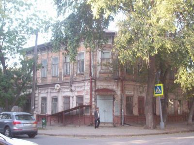 Дом Фокиных на углу Садовой улицы