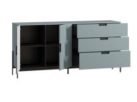 Тумба Лигес 183x87 Серо-зеленый