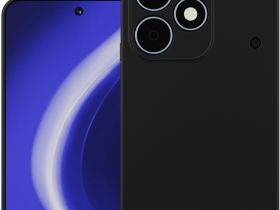 Клип-кейс Krutoff Soft для realme Note 80 Чёрный
