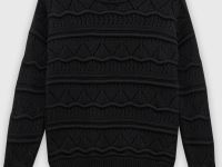 Джемпер свободного силуэта с шерстью