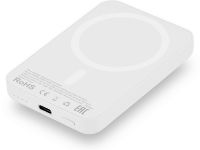 Внешний аккумулятор uBear Flow MagSafe, 5000mAh белый
