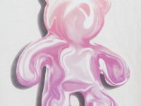 Футболка с принтом для девочек, Белый