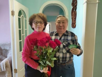 Почетных граждан поздравили с 57-летием Мирнинского района