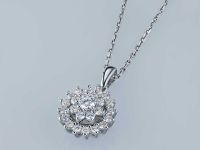 Подвеска из белого золота э4712пд07163600