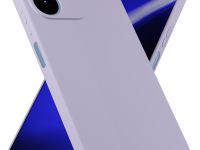 Клип-кейс Krutoff Silicone для realme Note 70 Фиолетовый