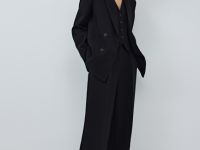 Широкие брюки, Черный