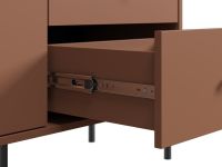 ТВ-тумба Блест 151x61 Терракотовый