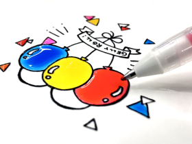 Ручка-контур Sakura "3D GLAZE"