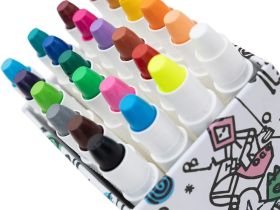 Набор мелков HIMI Silky Crayon 24 цвета