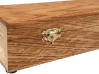 Шкатулка для ножа дуб, бесцветное масло