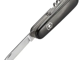 Нож перочинный Victorinox Climber, сталь X55CrMo14, рукоять Cellidor®, черный, 14 функций, 91мм