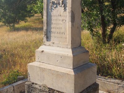 Могила подпоручика А. Геммельмана