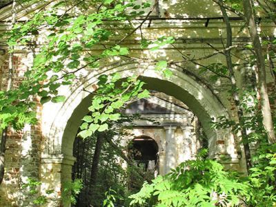 Ворота ограды