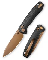 Складной нож Trivisa Dragonfly-CG, сталь 14C28N, рукоять G10/Carbon