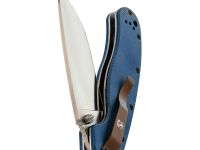 Складной нож Steelclaw Крыса, сталь AUS8, рукоять синяя микарта