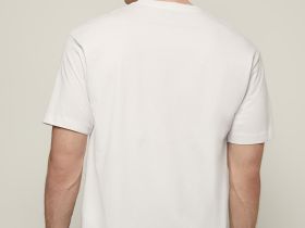 Футболка свободного силуэта с принтом