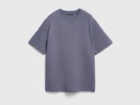 Футболка из текстурной ткани, Серый