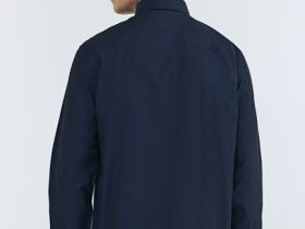 Рубашка из хлопка, Синий