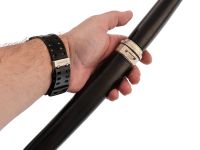 Нож Танто, сталь дамаск, рукоять граб, с деревянными ножнами