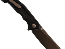 Складной нож TuoTown Gora-B, сталь T10S, рукоять G10/Carbon Fiber