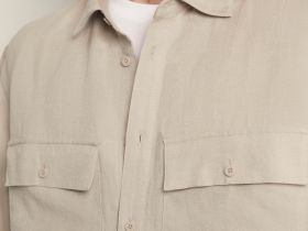 Рубашка с добавлением льна