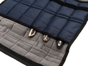 Сумка для 12 ножей с замком KTB, темно-синяя