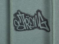 Худи с принтом для мальчиков, Голубой