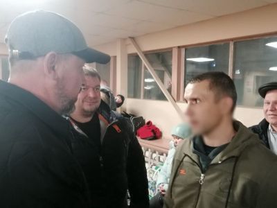 Через год  - офицерское звание