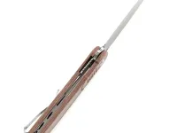 Складной нож Tenable Einar, сталь NItro-V, рукоять микарта, коричневый
