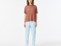 Женская хлопковая футболка Lacoste