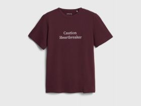 Футболка с принтом, Розовый