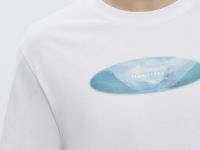 Футболка из хлопка с принтом