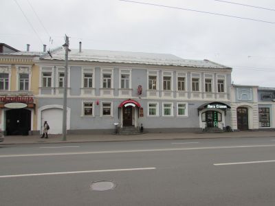 Здание, которое использовалось под торговую лавку и номера для приезжих