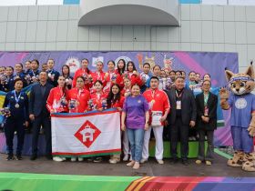 На Спартакиаде учащихся в Якутске наградили легкоатлетов и волейболистов