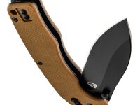 Складной нож Obertech ns-01 thumb stud, сталь VG-10, рукоять G10, койот