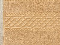 Полотенце махровое Costanza, горчица