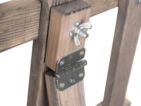 Мольберт лира Малевичъ "Комфорт" с покрытием, черный