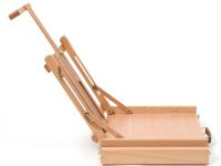 Мольберт настольный Pinax TE-05B с ящиком для кистей и красок, большой, бук